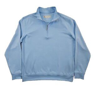 Donald Ross 1/4 Zip Pullover Men's M Sky Blue Athleticwear NWOT Long Sleeve
